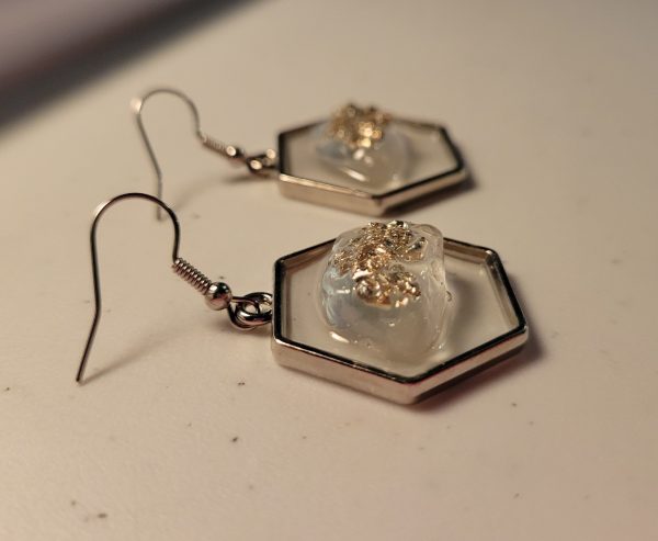 Hexagon Earrings - Image 2
