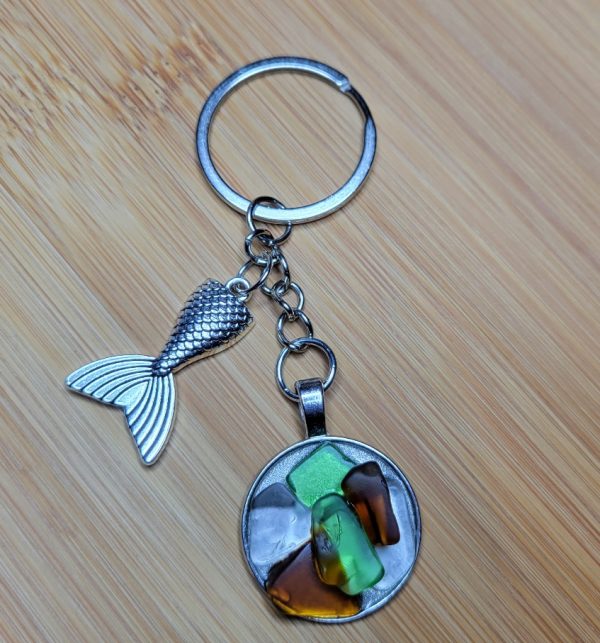 Seaglass Keychain