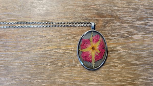 The Reverse Rose Pendant