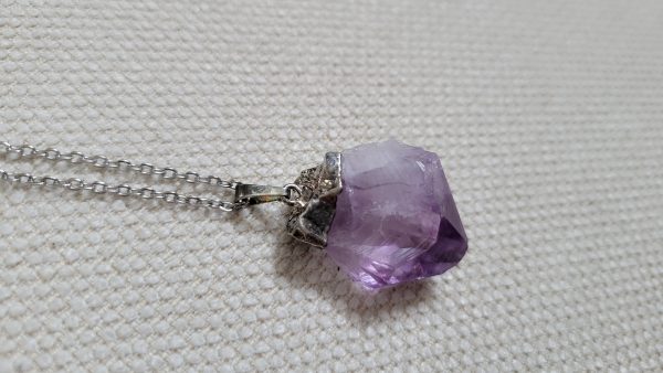 Rough Amethyst Pendant - Image 3