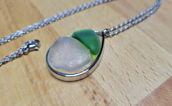 Seaglass Teardrop Pendant - Image 3